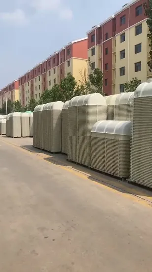 Equipamento biológico da desodorização da fibra de vidro dos tanques de FRP