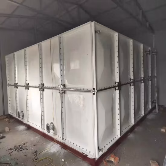 Venda quente personalizado 100000 litros frp grp fibra de vidro tanque de armazenamento de água de chuva preço barato tanque de água potável de qualidade alimentar nos Emirados Árabes Unidos